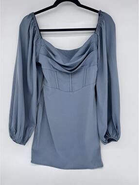 Princess Polly Long Sleeved Corset Dress With Boning Size 4 NWOT